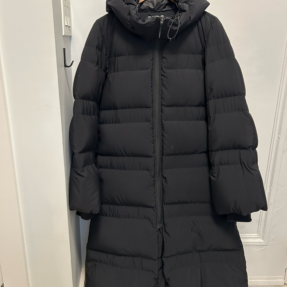Y-3 Long Down Puffer Coat